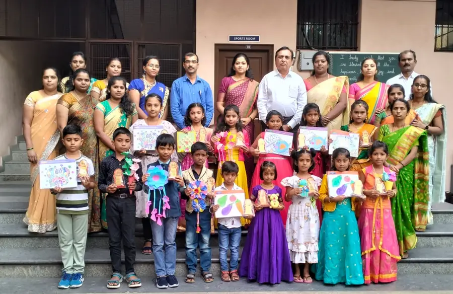 Award-winning students at Apollo Aksharadhama